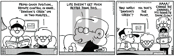 FoxTrot on Tuesday February 16, 1999 Comic Strip