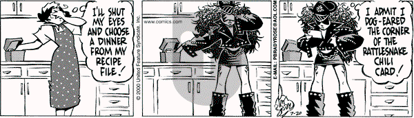 Rose is Rose on Thursday July 20, 2000 Comic Strip