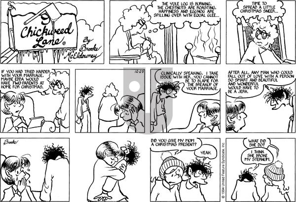 9 Chickweed Lane on Sunday December 25, 1994 Comic Strip
