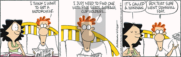 Baby Blues on Thursday August 7, 2014 Comic Strip