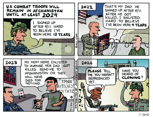 Ted Rall on Tuesday November 26, 2013 Comic Strip