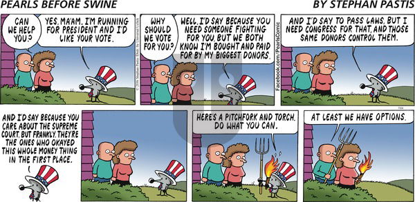 Pearls Before Swine - Sunday July 24, 2016 Comic Strip