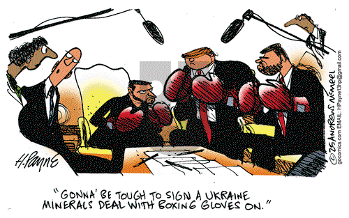 Henry Payne on Monday March 3, 2025 Comic Strip