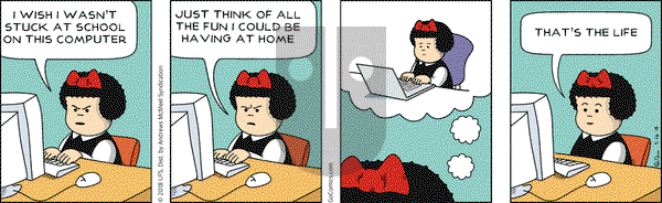 Nancy - Wednesday May 16, 2018 Comic Strip