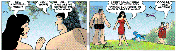Alley Oop on Thursday December 3, 2009 Comic Strip