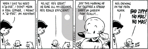 Big Top on Thursday November 4, 2004 Comic Strip