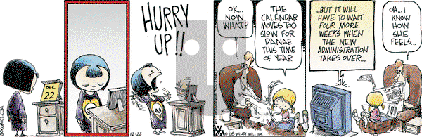 Non Sequitur on Monday December 22, 2008 Comic Strip