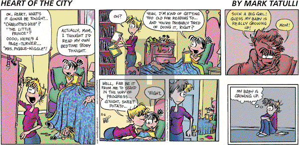 Heart of the City on Sunday November 6, 2005 Comic Strip