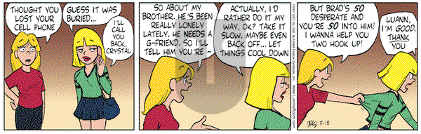 Luann on Friday May 18, 2007 Comic Strip