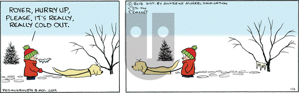 Red and Rover on Thursday January 4, 2018 Comic Strip