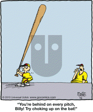 In the Bleachers on Saturday May 1, 2010 Comic Strip
