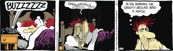 The Buckets on Friday March 10, 2017 Comic Strip