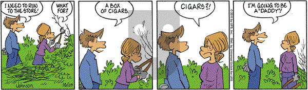 Arlo and Janis on Saturday October 29, 2011 Comic Strip