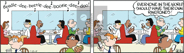 Drabble on Monday January 12, 2015 Comic Strip