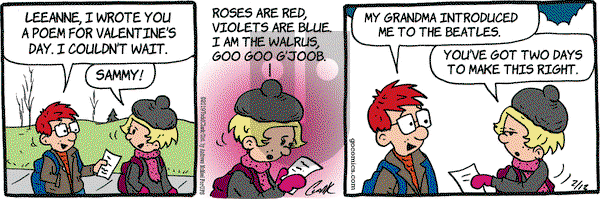 Lola on Tuesday February 12, 2019 Comic Strip