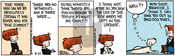 Red and Rover on Thursday August 31, 2000 Comic Strip