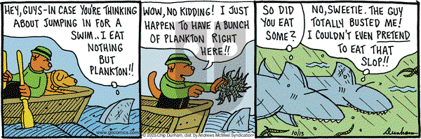 Overboard on Monday October 13, 2025 Comic Strip
