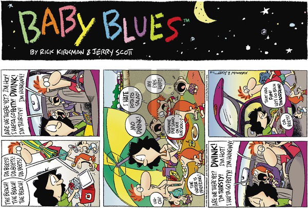 Baby Blues on Monday November 29, 1999 Comic Strip