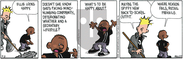 Frazz on Thursday September 8, 2005 Comic Strip