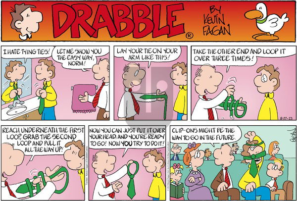 Drabble - Sunday August 27, 2023 Comic Strip