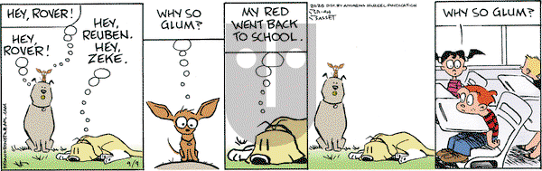 Red and Rover on Wednesday September 9, 2020 Comic Strip