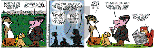 Over the Hedge on Tuesday September 6, 2011 Comic Strip