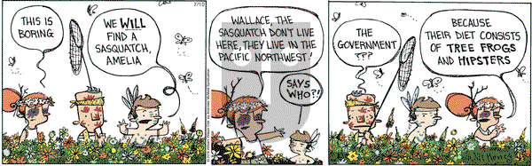 Wallace the Brave on Tuesday July 10, 2018 Comic Strip