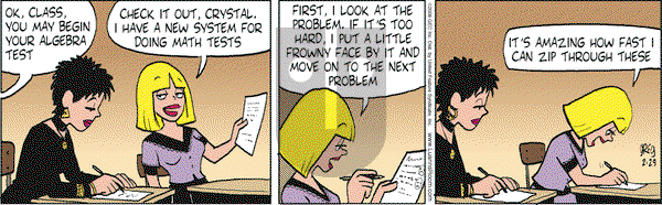 Luann on Friday February 29, 2008 Comic Strip