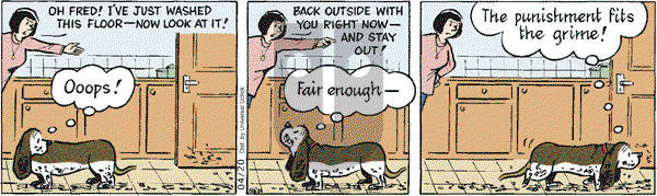 Fred Basset on Wednesday April 20, 2011 Comic Strip