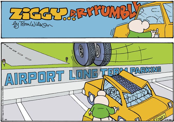 Ziggy on Sunday August 6, 2017 Comic Strip