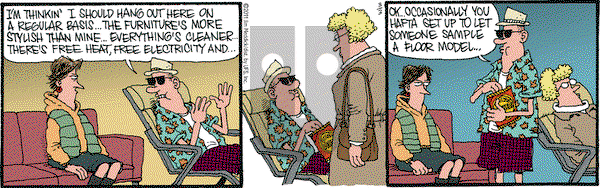Monty on Thursday March 3, 2011 Comic Strip