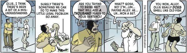 Alley Oop on Thursday November 21, 2019 Comic Strip