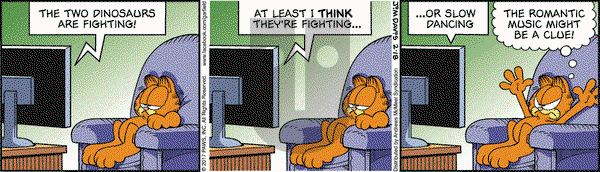 Garfield on Saturday February 18, 2017 Comic Strip