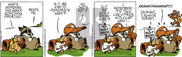 Over the Hedge on Monday January 4, 2010 Comic Strip