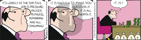 The Born Loser on Thursday May 1, 2014 Comic Strip