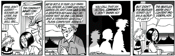 Doonesbury on Saturday August 30, 1997 Comic Strip