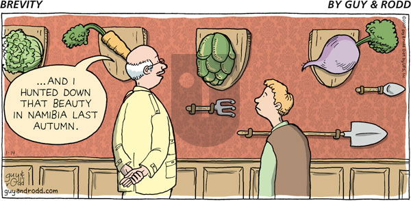 Brevity on Sunday January 14, 2007 Comic Strip