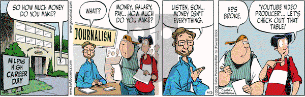 Baldo - Tuesday April 3, 2012 Comic Strip