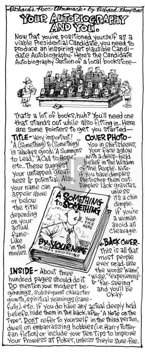 Richard's Poor Almanac on Tuesday January 20, 2015 Comic Strip
