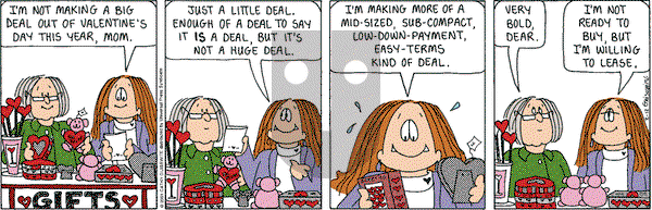 Cathy Classics on Saturday February 11, 2012 Comic Strip
