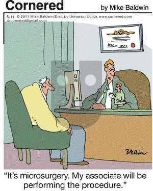 Cornered on Wednesday May 11, 2011 Comic Strip