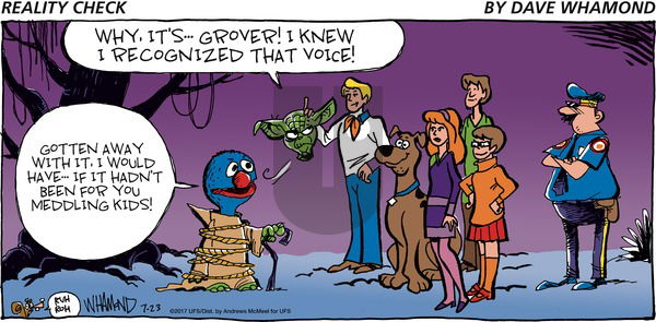 Reality Check on Sunday July 23, 2017 Comic Strip