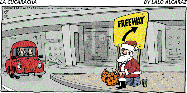 La Cucaracha on Sunday November 30, 2008 Comic Strip