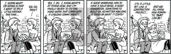 Doonesbury on Friday December 19, 1986 Comic Strip