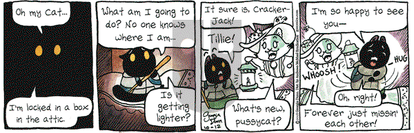 Breaking Cat News on Friday October 12, 2018 Comic Strip