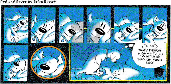 Red and Rover on Sunday February 8, 2009 Comic Strip