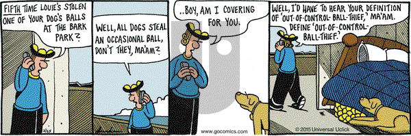 Overboard on Wednesday February 25, 2015 Comic Strip