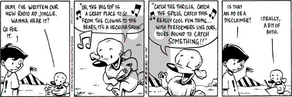 Big Top on Friday October 14, 2005 Comic Strip