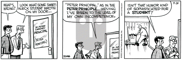 Grand Avenue on Wednesday September 25, 2002 Comic Strip