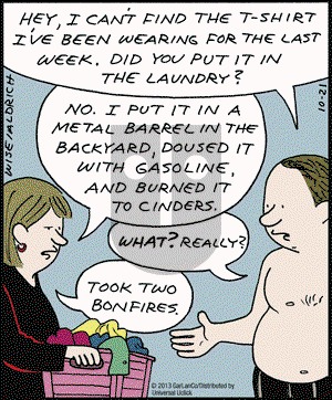 Real Life Adventures on Monday October 21, 2013 Comic Strip